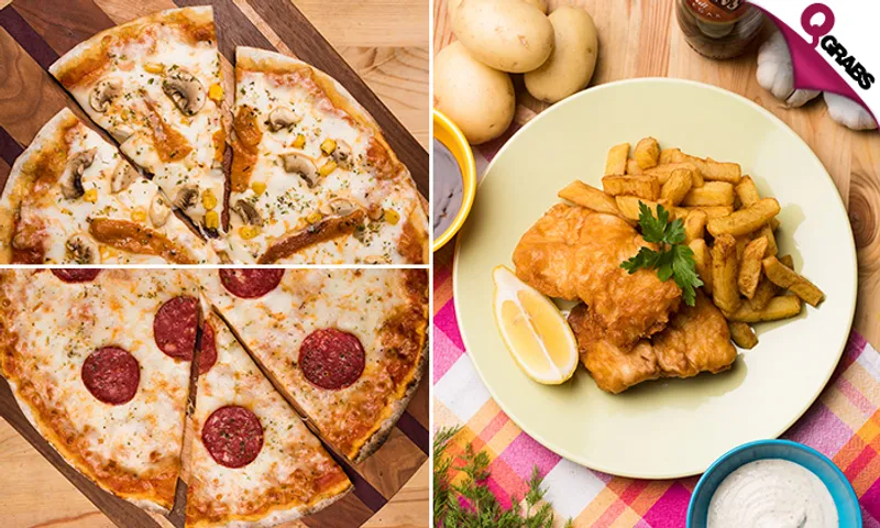 Homemade Fish & Chips and Pizza at The Chippy!